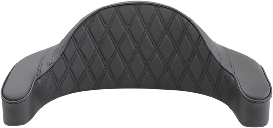 DRAG SPECIALTIES King-Pak Pad - Double Diamond - Black MEASURE 23 1/2" W X 9" H 0822-0435