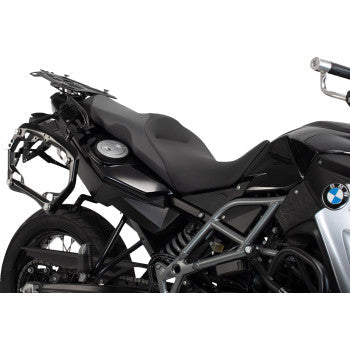 SW-MOTECH TRAX ADV Aluminum Case System - Black - BMW F 650/700/800 GS '08-'18 KFT.07.559.70001/B