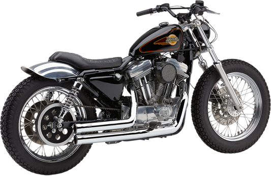 COBRA 909 Exhaust - Chrome  86-03 XL  6701