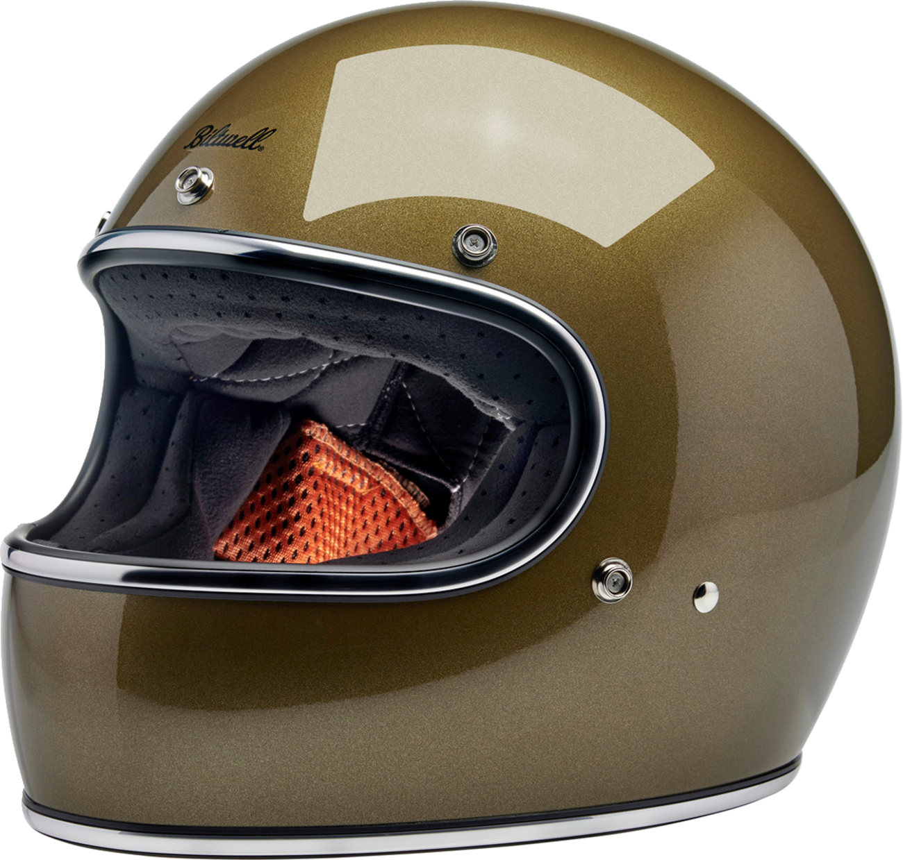 BILTWELL Gringo Helmet - Ugly Gold - Large 1002-363-504