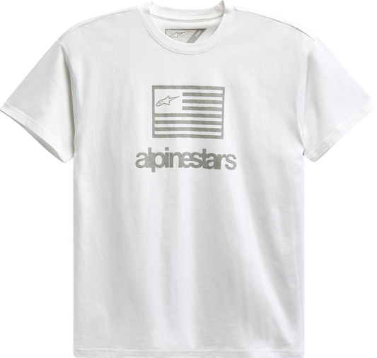 ALPINESTARS Flag T-Shirt - White - Large 12137262020L