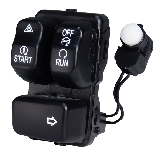 DRAG SPECIALTIES Control Module - Right - Black 78590B