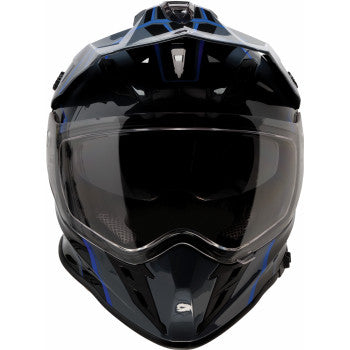 Z1R Range 2.0 Helmet - Voyager - Black/Blue - XS 0140-0362