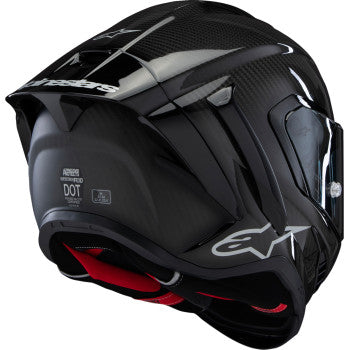 IN STOCK  ALPINESTARS Supertech R10 Helmet - Solid - Carbon Black - Small 8200124-1902-S