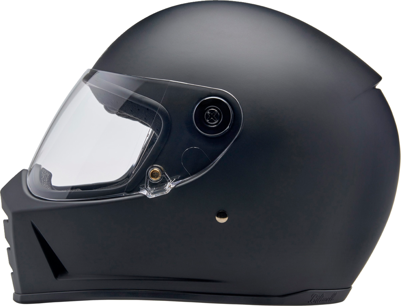 BILTWELL Lane Splitter Helmet - Flat Black - Medium 1004-201-503