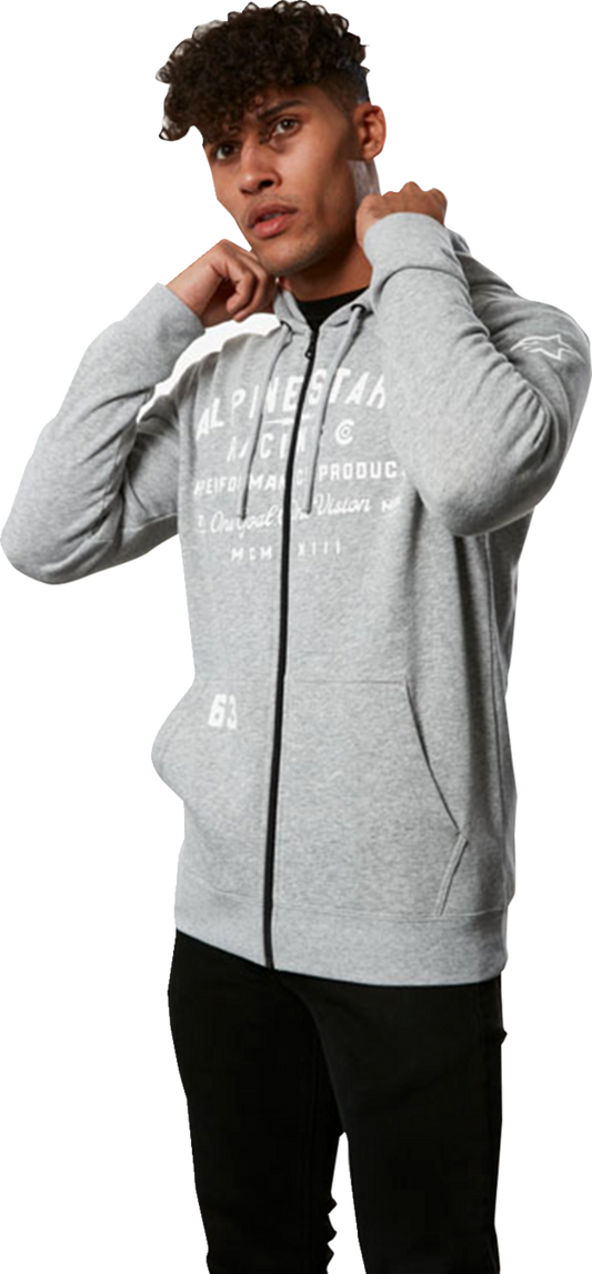 ALPINESTARS Region Hoodie - Heather Gray - XL 1233534001026XL