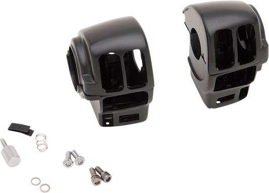 DRAG SPECIALTIES Switch Housing - Cruise - Matte Black W/RADIO & CRUISE;N/F FLHR H07-0783MB