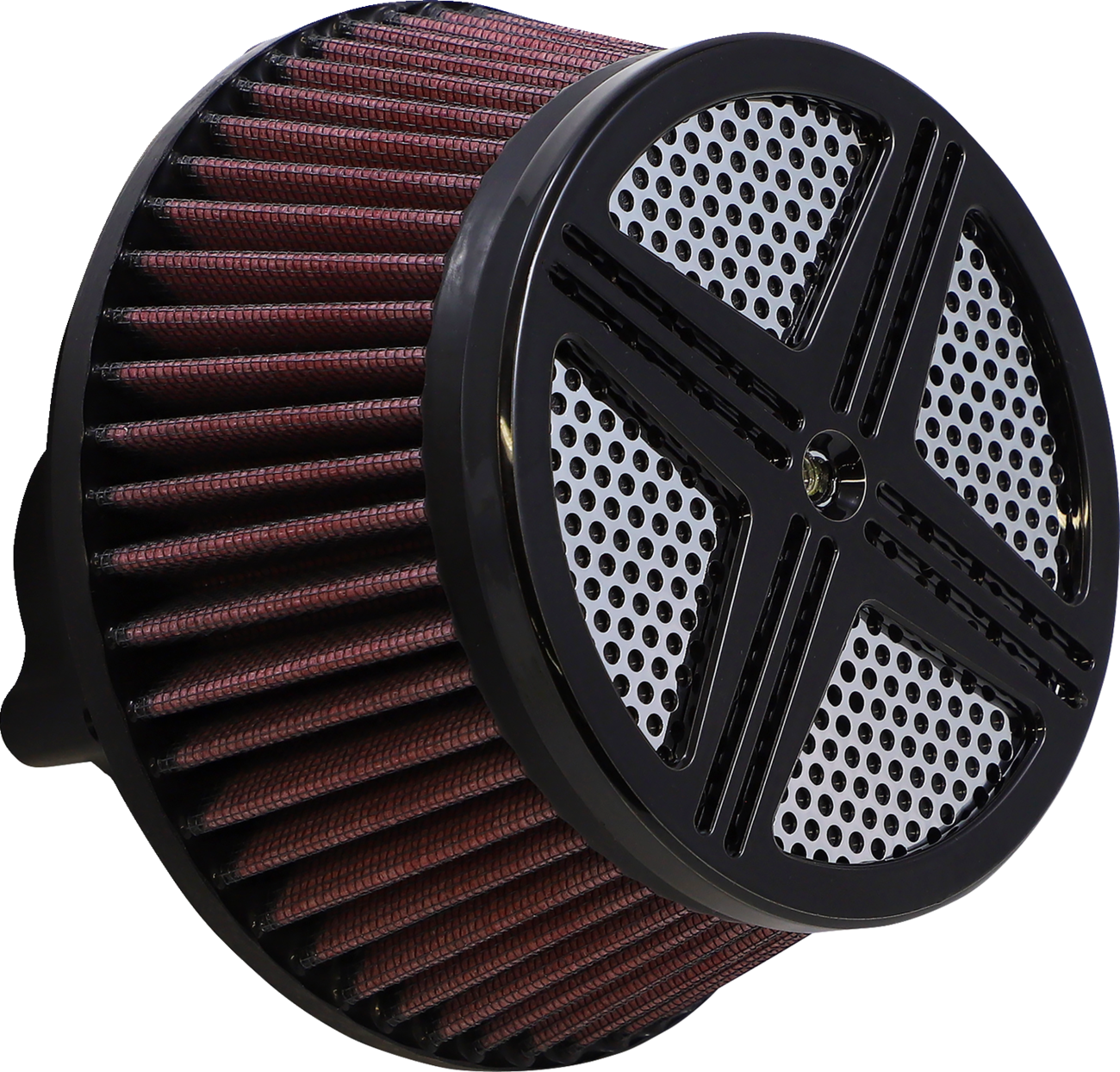 BARON XXX Air Cleaner - Black - V-Star 950 BA-2313-00B