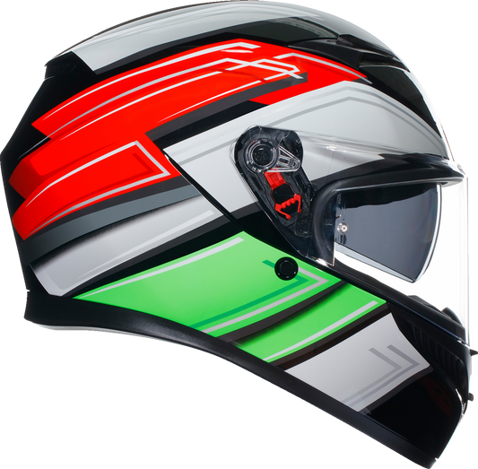 AGV K3 Helmet - Wing - Black/Italy - Large 2118381004007L