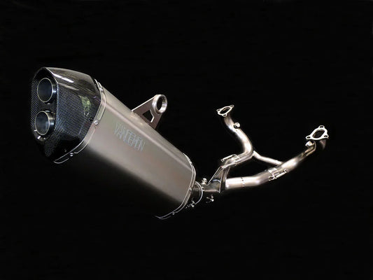 Vandemon  BMW R1250GS Adventure Vandemon Titanium Exhaust System No Valve 2019-23 BMWR1250GSTIEXHCFB VA-23