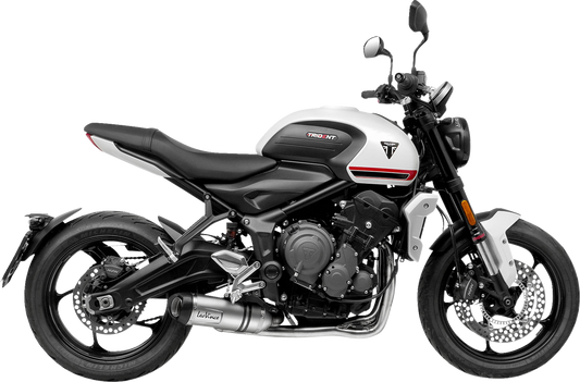 LEOVINCE LV-10 Slip-On Muffler - Stainless Steel 14385E