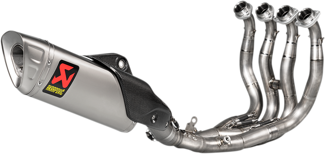 AKRAPOVIC Evolution Exhaust - Titanium YZF-R1  2015-2025  S-Y10E6-APLT 1810-2757