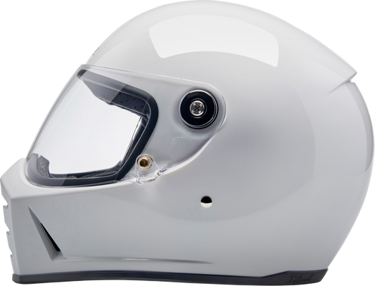BILTWELL Lane Splitter Helmet - Gloss White - Small 1004-104-502