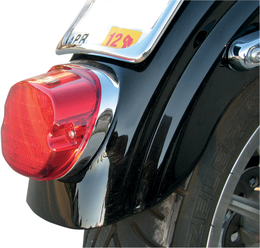 DRAG SPECIALTIES Taillight - Top Tag Light - Red L24-0436CRLED