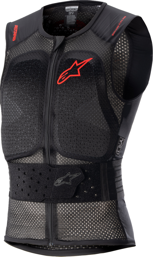 ALPINESTARS Nucleon Flex Pro Protection Vest - Black/Red - Medium 6508123-009-M