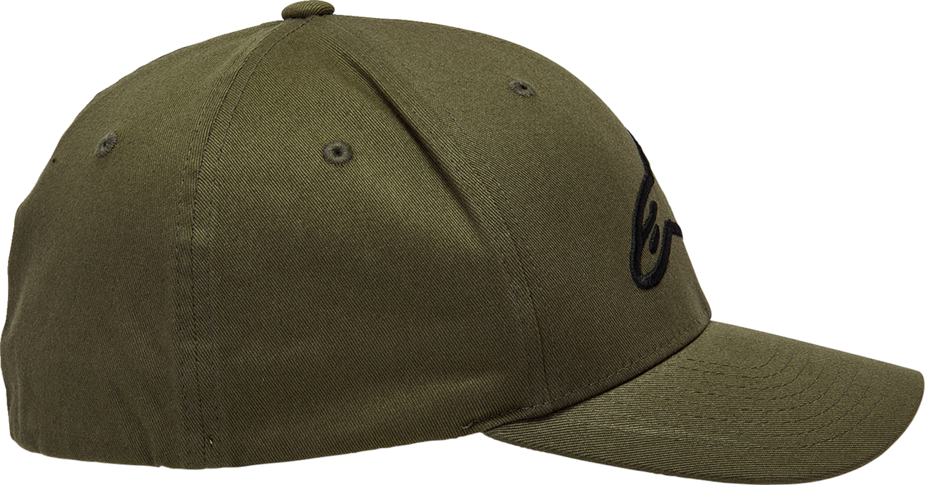 ALPINESTARS Ageless Curve Hat - Military/Black - Small/Medium 1017810106910SM