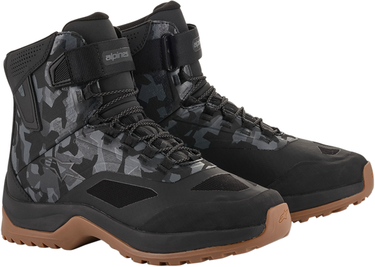 ALPINESTARS CR-6 Drystar® Shoes - Black/Gray/Gunmetal - US 10.5 2611020908411