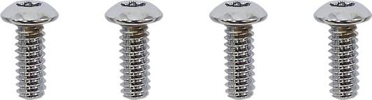 DRAG SPECIALTIES Switch Housing Screws - Chrome MPBDR18