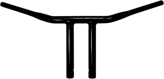 DRAG SPECIALTIES Handlebar - T-Bar - Buffalo - 8" - Black HAS TBW NOTCH 0601-2263