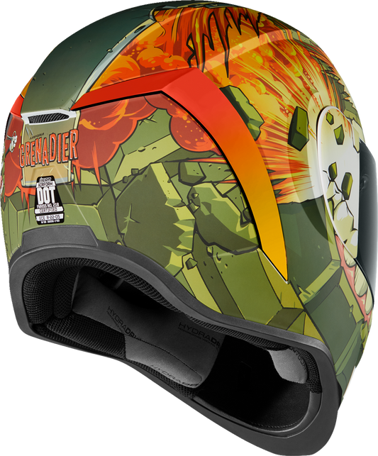 ICON Airform™ Helmet - Grenadier - Green - Medium 0101-14743