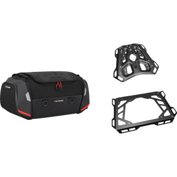 SW-MOTECH Rackpack Tail Bag System - Black - KTM Enduro R 690/SMC-R 690 '19-'24 GPT.04.946.30000