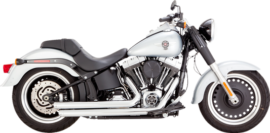 VANCE & HINES Big Shots Staggered Exhaust System - Chrome 17339
