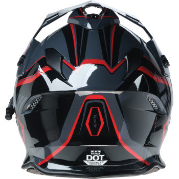 Z1R Range 2.0 Snow Helmet - Rotor - Black/Red - Small 0101-17230
