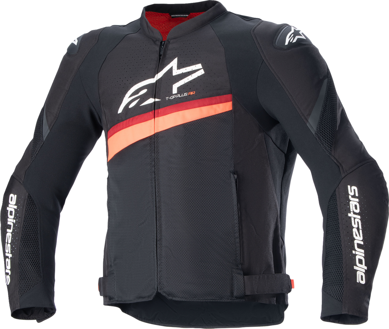 ALPINESTARS T-GP Plus R v4 Airflow Jacket - Black/ Red Fluo - 4XL 3300624-1030-4X