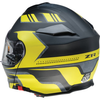 Z1R Solaris 2.0 Helmet - First Tracks - Electric - Dual Pane - Black/Hi-Viz - Medium 0120-0839