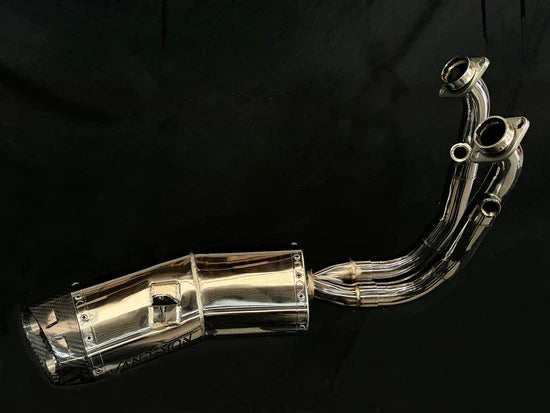 Vandemon CFMOTO 450NK Stainless Steel Low Mount Exhaust System  CFMOTO450NKSSLMEXHA VA-100