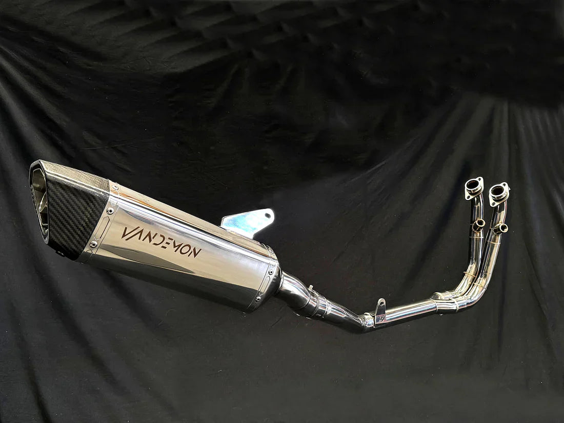 Vandemon CFMOTO 450MT Adventure All years Stainless Steel Exhaust System CFMOTO450MTSSEXHC VA-99