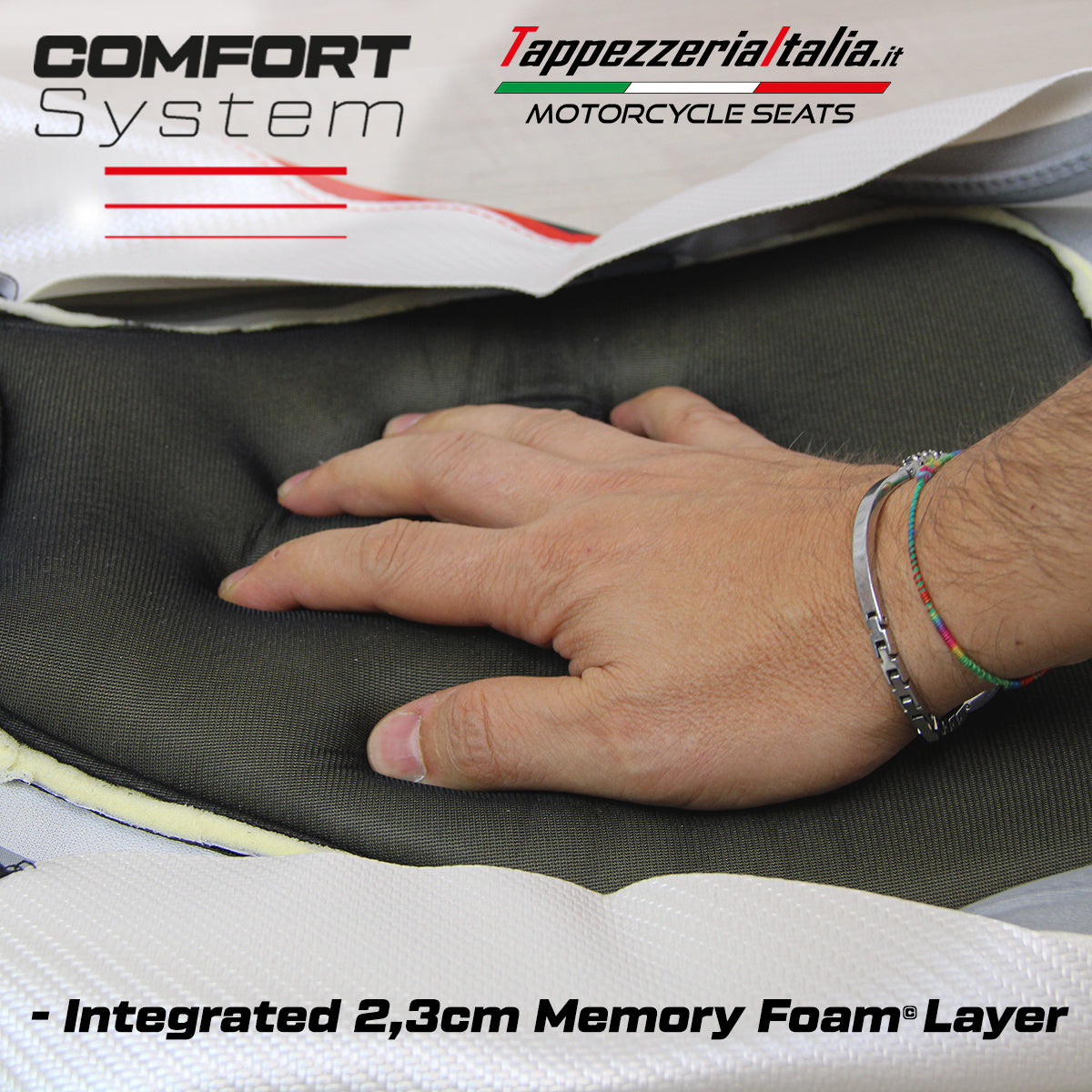 IN STOCK Tappezzeria Italia Kawasaki Ninja ZX10R 2021-2025 Seat Cover Comfort in Black