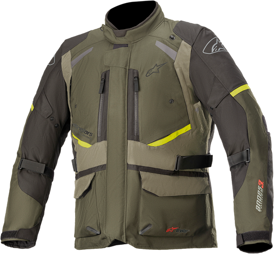 ALPINESTARS Andes v3 Drystar® Jacket - Green - Small 3207521-619-S