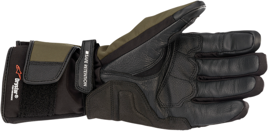 ALPINESTARS Denali Aerogel Drystar® Gloves - Black Forest/Fluo Yellow - Medium 3526922-1685-M