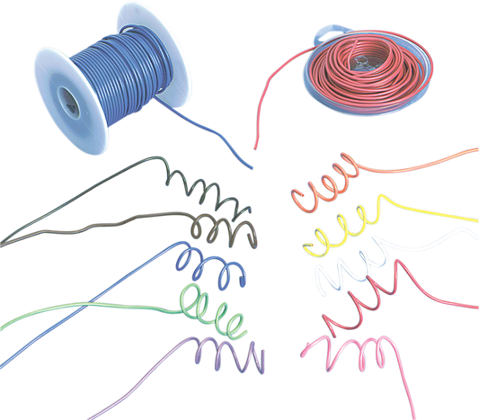 DRAG SPECIALTIES 16-Gauge Primary Wire - Blue - 35FT DRAG-CW16E