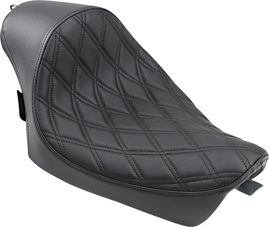 DRAG SPECIALTIES Cafe Solo Seat - Diamond - '10-'22 XL 0804-0674