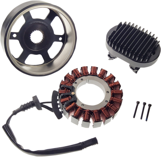 DRAG SPECIALTIES Charging Kit - '18-'22 - Black 2112-1518