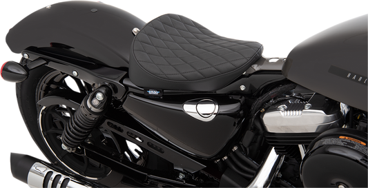 DRAG SPECIALTIES Bobber Solo Seat - Diamond - Vinyl - '10 - '22 XL 0804-0738