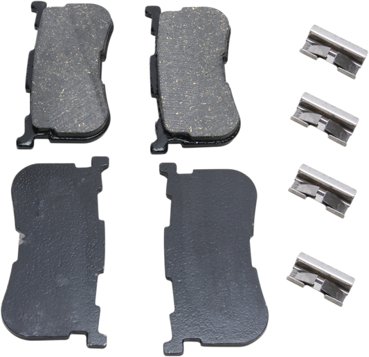 DRAG SPECIALTIES Organic Brake Pads - Trike FIT 14-18 MODELS ONLY FAD641/4V