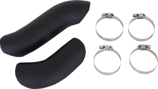 VANCE & HINES Hi-Output RR Heat Shield Kit - Black - Stainless Steel 60025