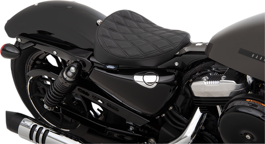 DRAG SPECIALTIES Bobber Solo Seat - Double Diamond - '10-'22 XL 0804-0739