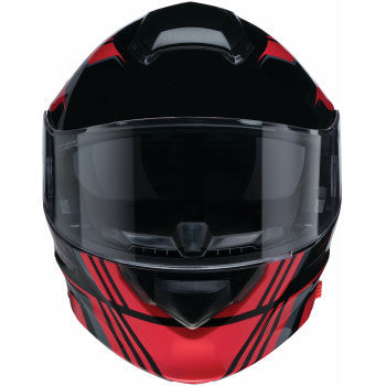 Z1R Solaris 2.0 Modular Helmet - Slater - Red - XS 0100-2451