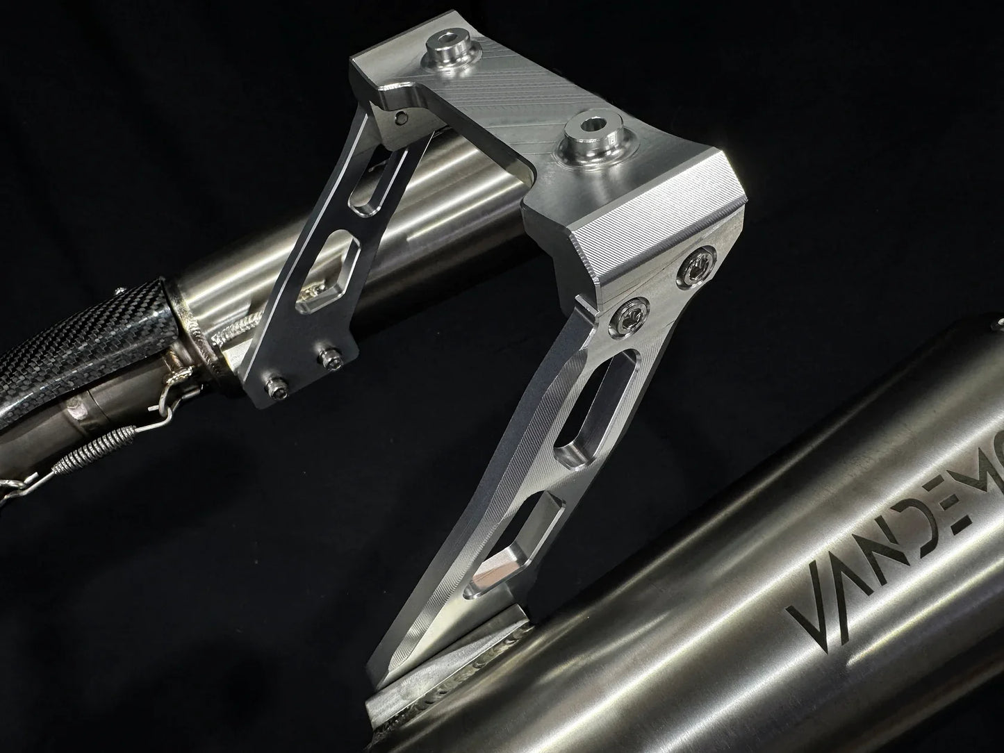 Vandemon Ducati Supersport 950 Vandemon High Mount Titanium Exhaust System DUC950SSTIHMEXHBRA VA-128