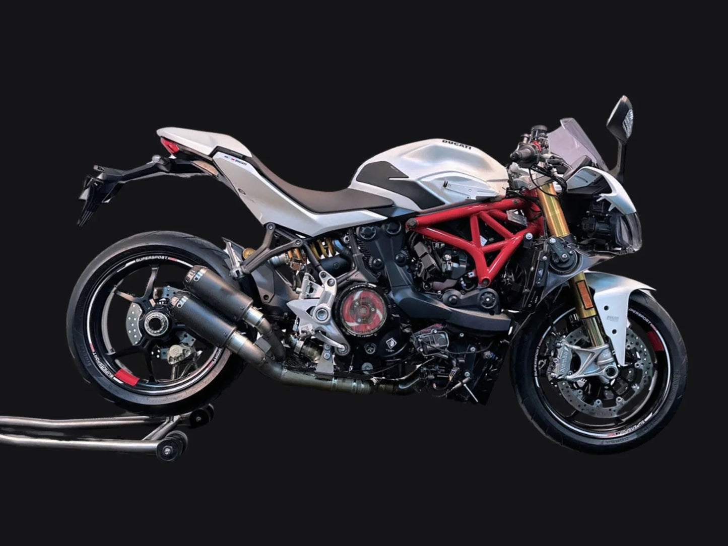Vandemon  Ducati Supersport 950 Titanium Slip-On 2021-25 DUC950SSTIEXHCFA VA-42