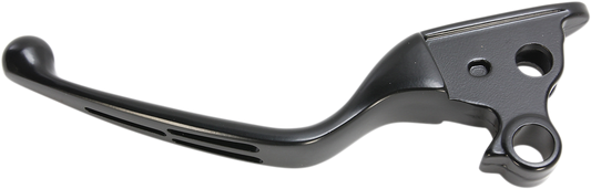 DRAG SPECIALTIES Clutch Lever - Wide Blade - Slotted - Black H07-0603MB-C