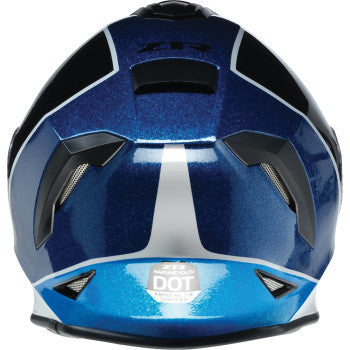 Z1R Youth Warrant 2.0 Snow Helmet - Fresh Pow - Purple/Blue - Small 0122-0138