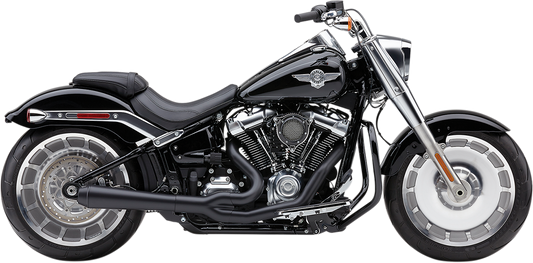 COBRA El Diablo Exhaust - Black Softail  Fat Boy /   Breakout 114  2018-2020 6475B