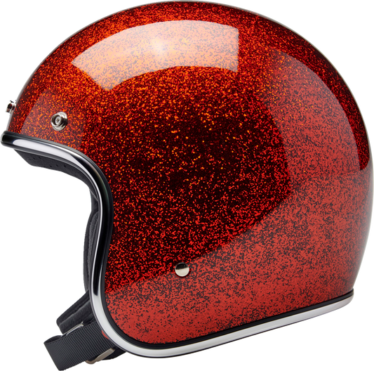 BILTWELL Bonanza Helmet - Rootbeer Megaflake - XL 1001-457-205