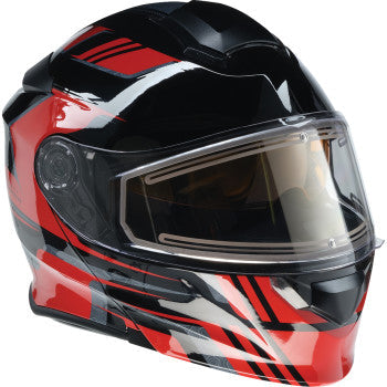 Z1R Solaris 2.0 Helmet - First Tracks - Electric - Dual Pane - Black/Red - Small 0120-0826