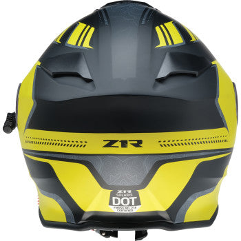 Z1R Solaris 2.0 Helmet - First Tracks - Electric - Dual Pane - Black/Hi-Viz - Small 0120-0838